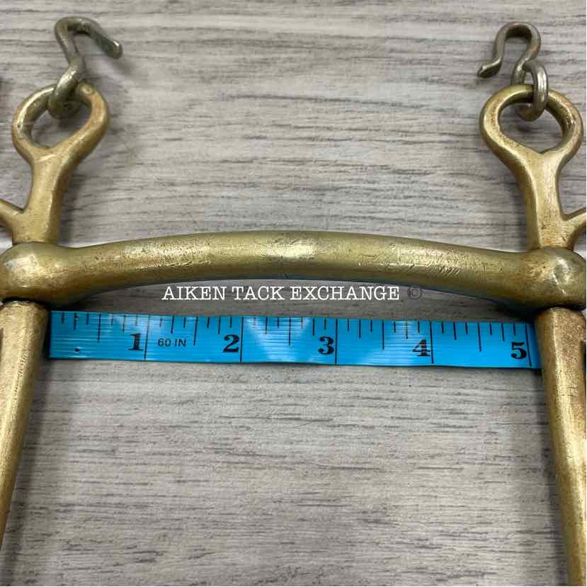 Never Rust Mullen Mouth Pelham Bit 5"