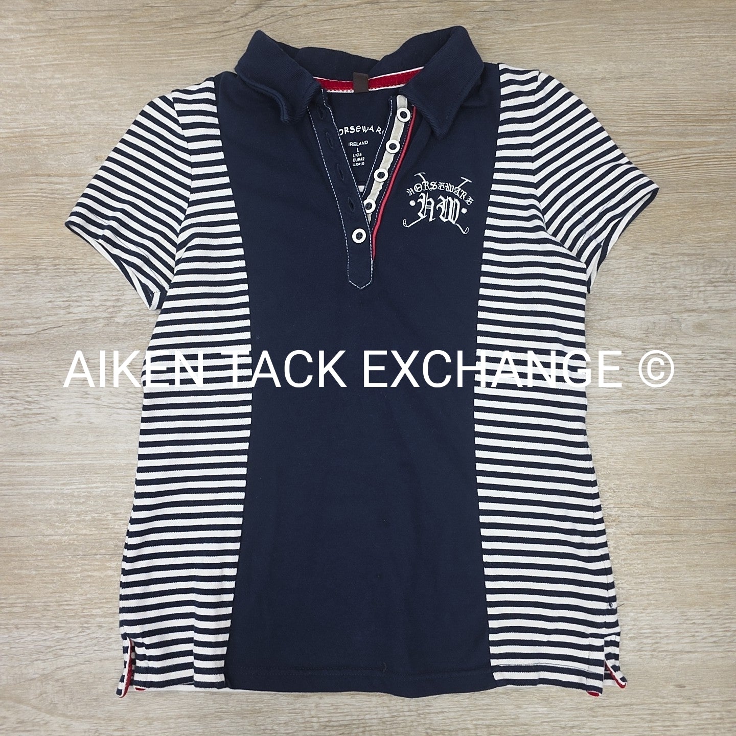 Horseware Short Sleeve Polo Shirt, Size Large