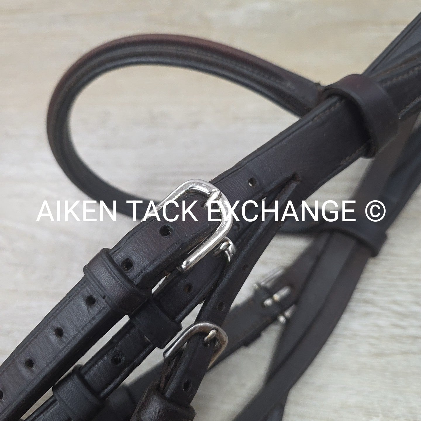 Vespucci Figure 8 Bridle, No Reins, Brown, Size Full