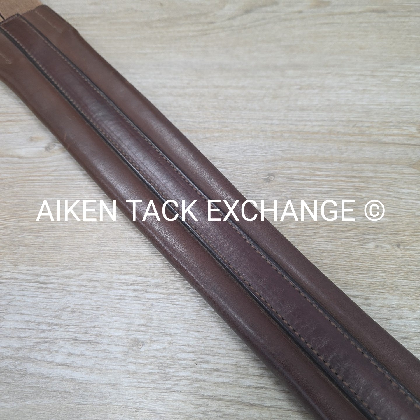 Leather Girth w/ Double Elastic, Size 64"