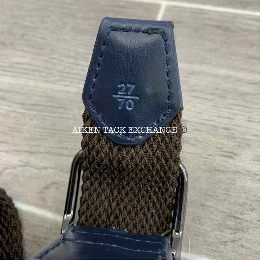 KL Select USG Elastic Reversible Stretch Belt, Size XS (27/70) Brand New