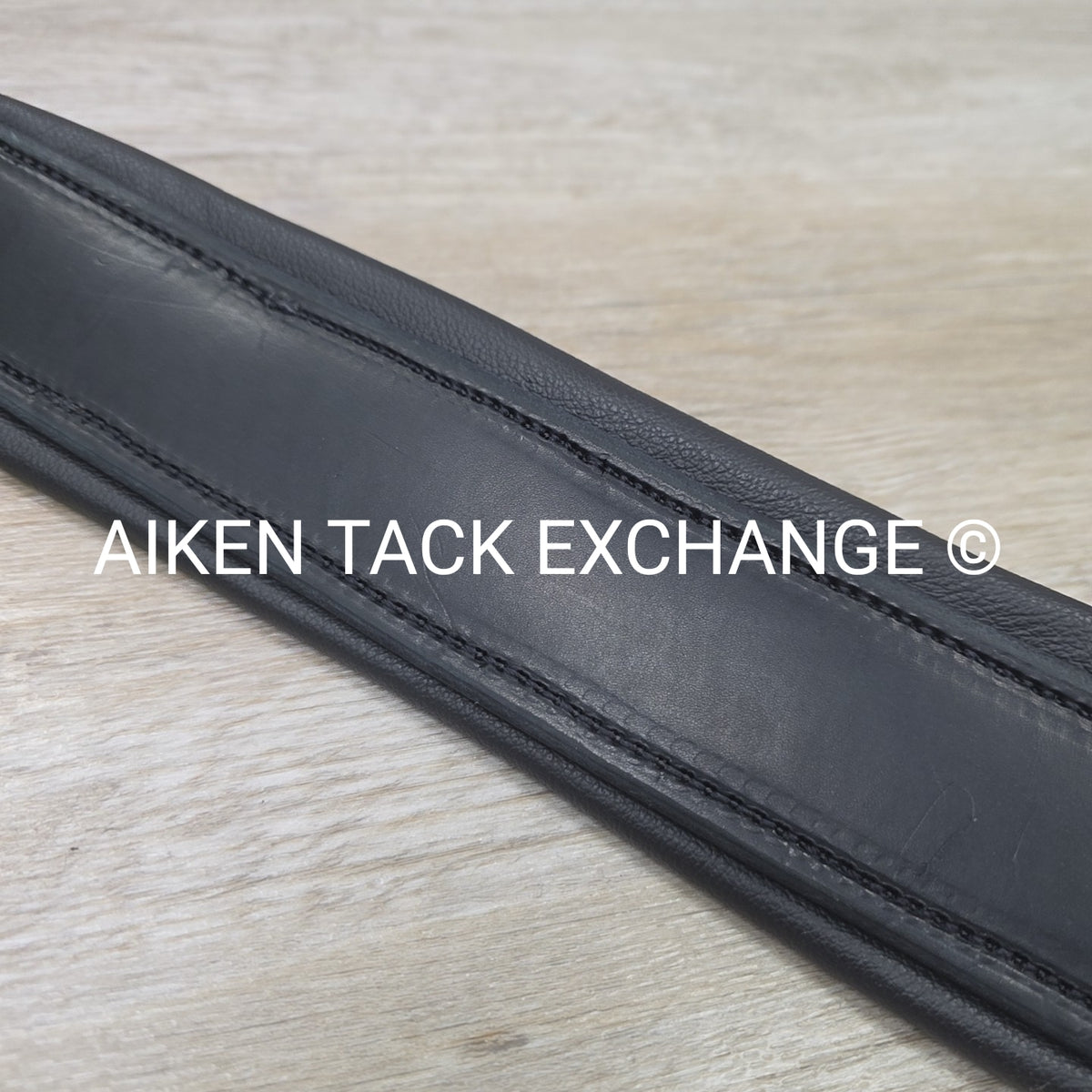 Padded Leather Breastplate, Black, Size Draft