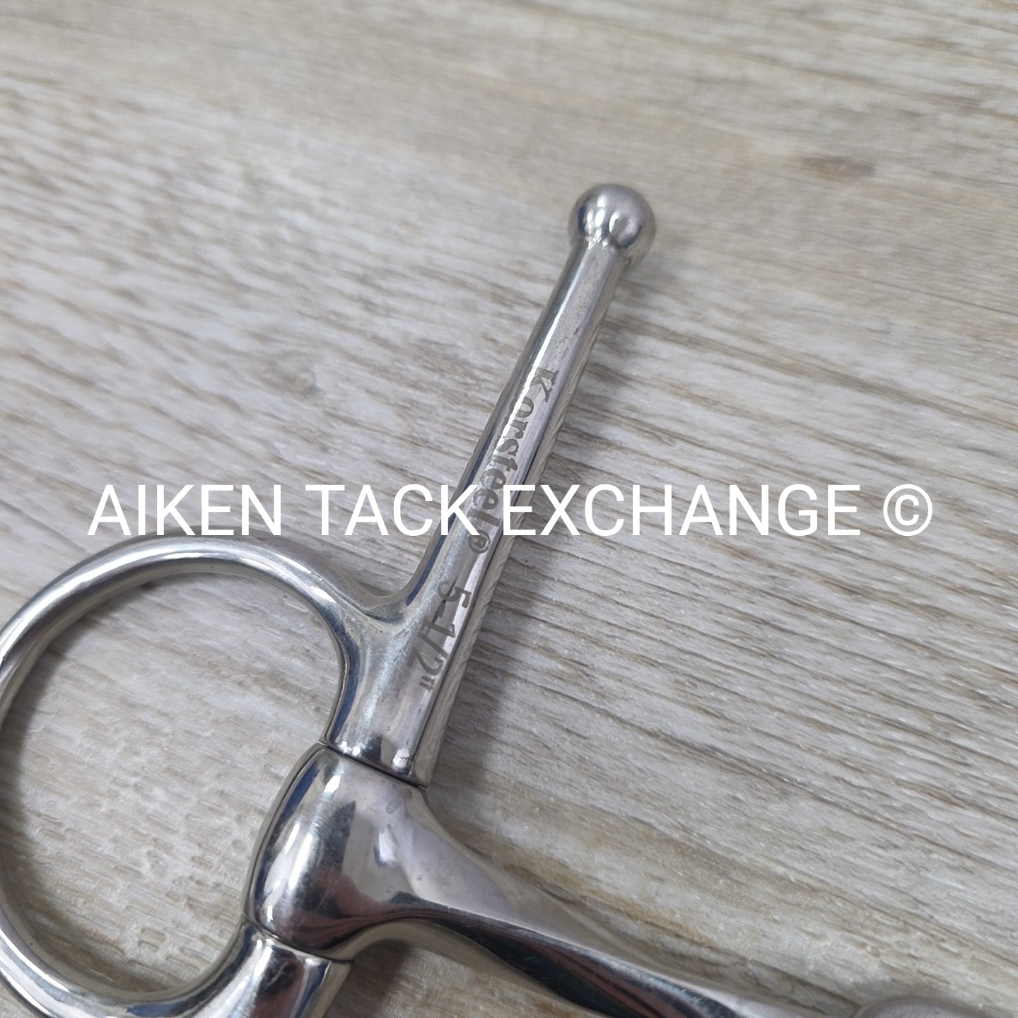 Korsteel Twisted Dr. Bristol Full Cheek Bit 5.5"