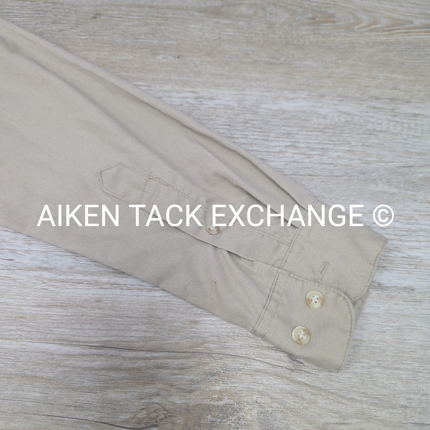 Aiken Hounds Long Sleeve Button Down Top, Size Medium