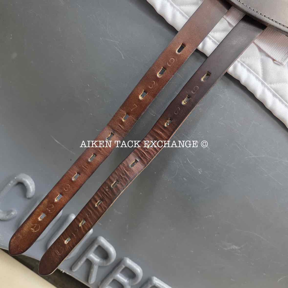 2025 Kentaur Eventer II Monoflap Jump Saddle, 17.5" Seat, Medium Wide Tree, Wool Flocked Panels