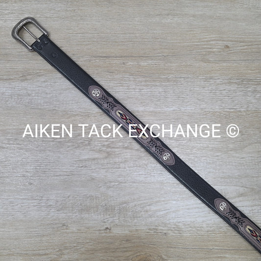 Leather Belt, Size Medium (34 - 36)