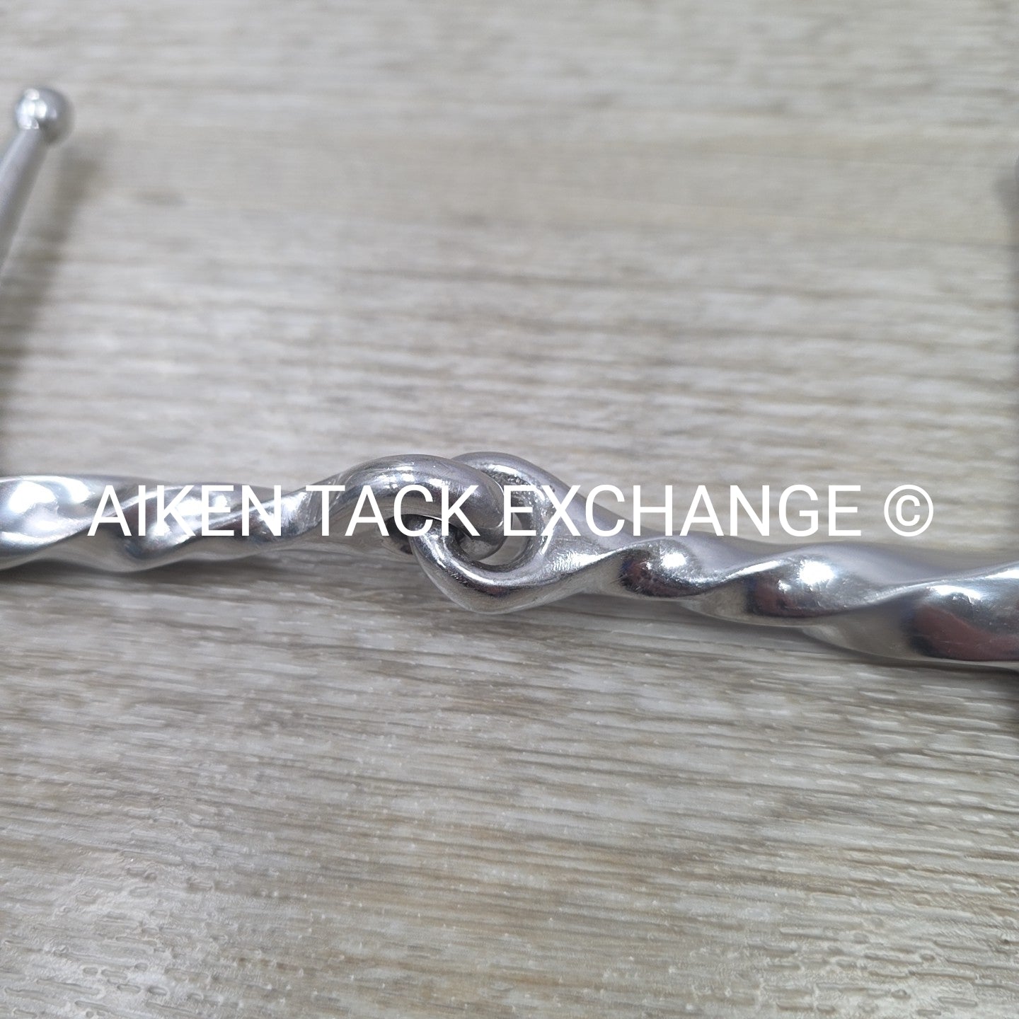 Single Joint Slow Twist Full Cheek Bit 6"