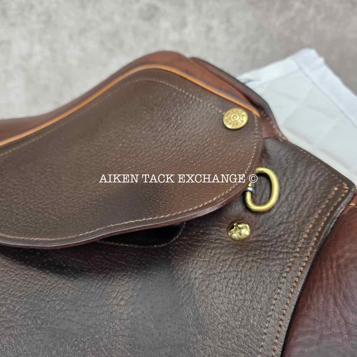 2015 Pessoa Rodrigo Close Contact Jump Saddle, 16" Seat, Adjustable Tree - XCH Changeable Gullet, Foam Panels