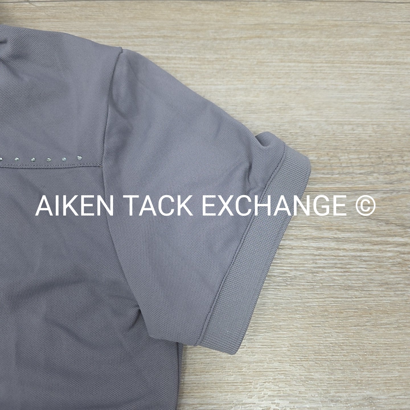 Schockemohle Short Sleeve Polo Top, Size Small