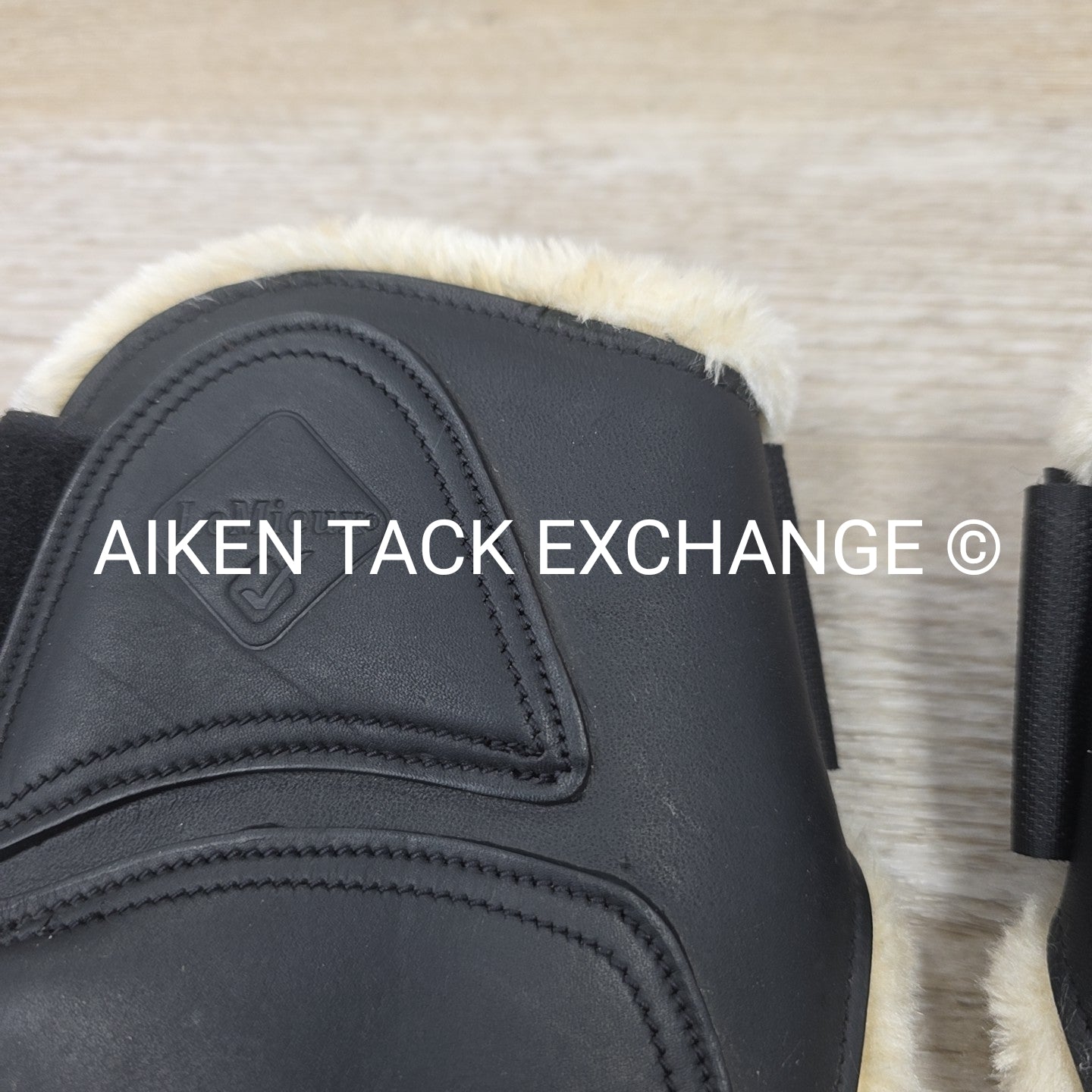 LeMiuex Capella Comfort Fetlock Boots, Black, Size Large Horse (3)