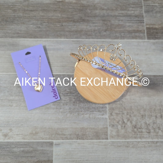 Claire's Tiara + Necklace