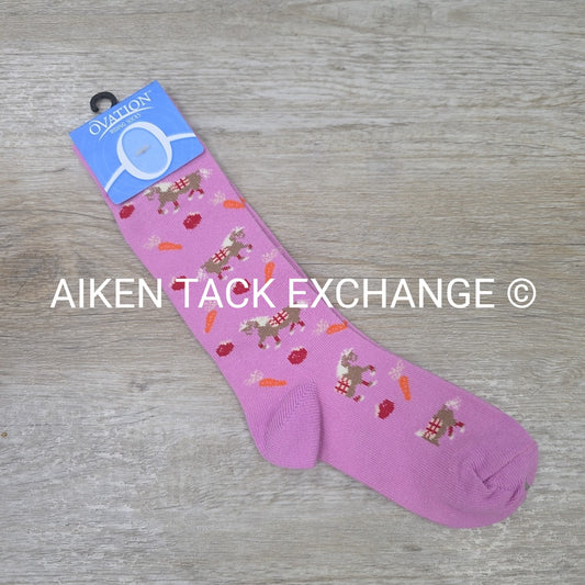 Ovation Pony Crew Socks