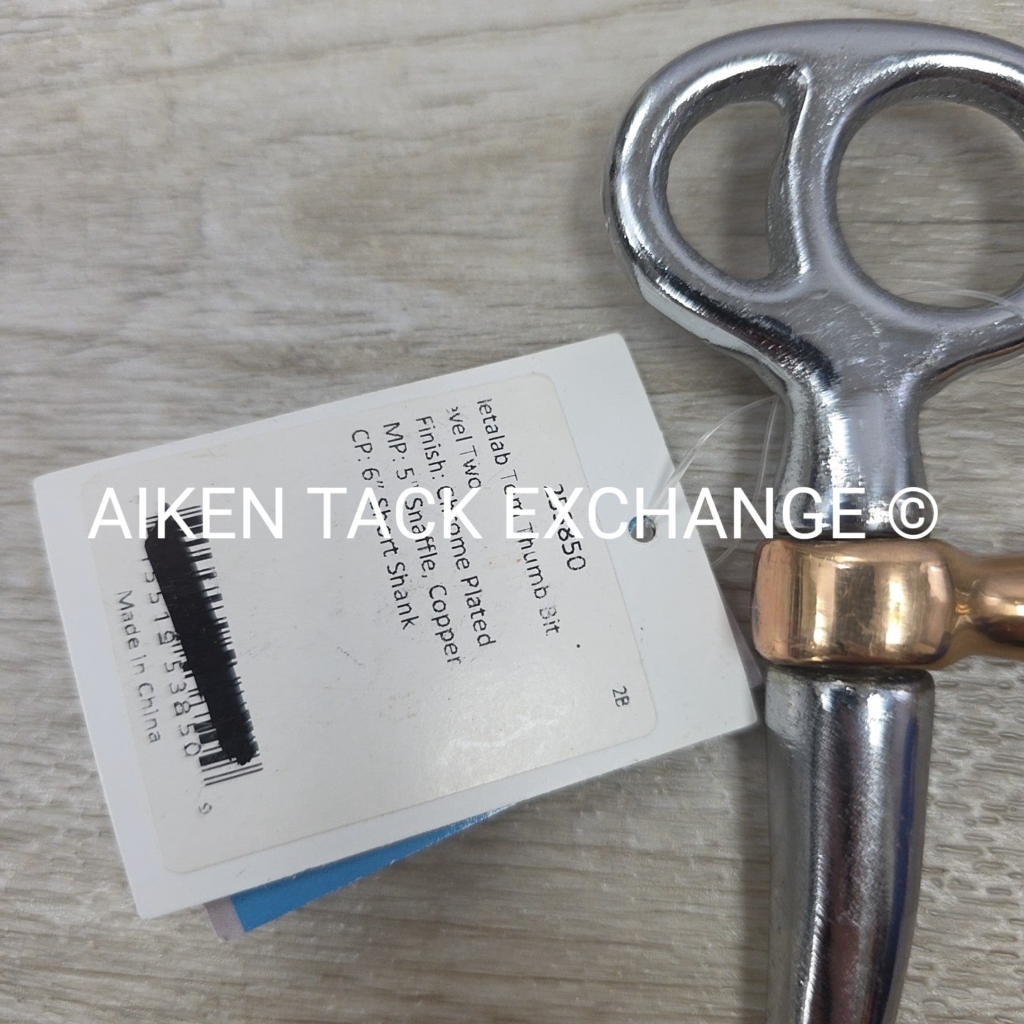 Metalab Partrade Single Joint Copper Tom Thumb Bit 5"