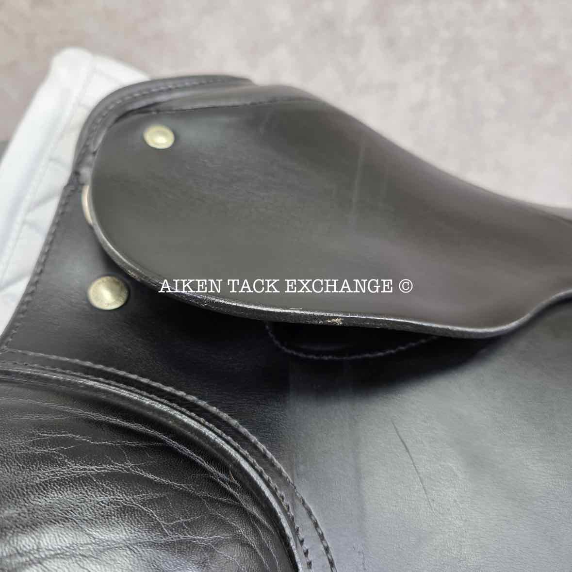 1998 Passier Nicole's Grand Gilbert Dressage Saddle, 17.5" Seat, Wide Tree, Wool Flocked Panels