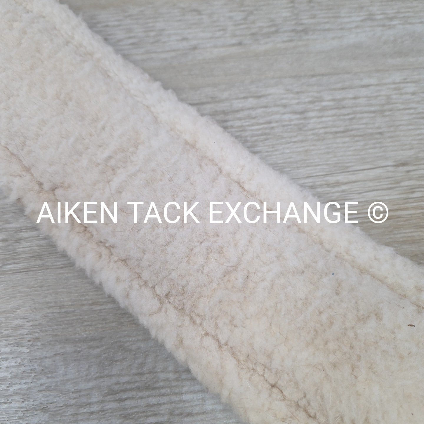 Edgewood Girth with Velcro Fleece & Double End Elastic, Brown, 56"