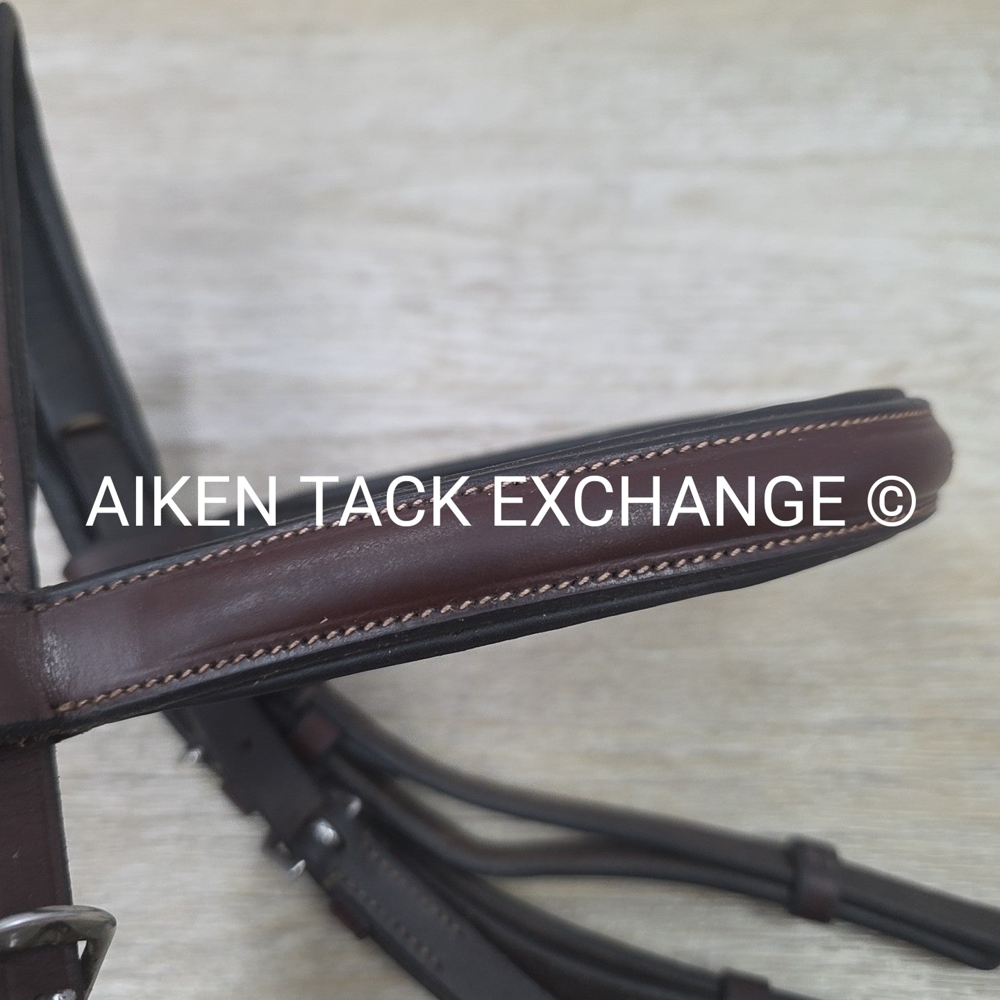 KL Select Red Barn Fancy Stitched Bridle, No Reins, Size Full
