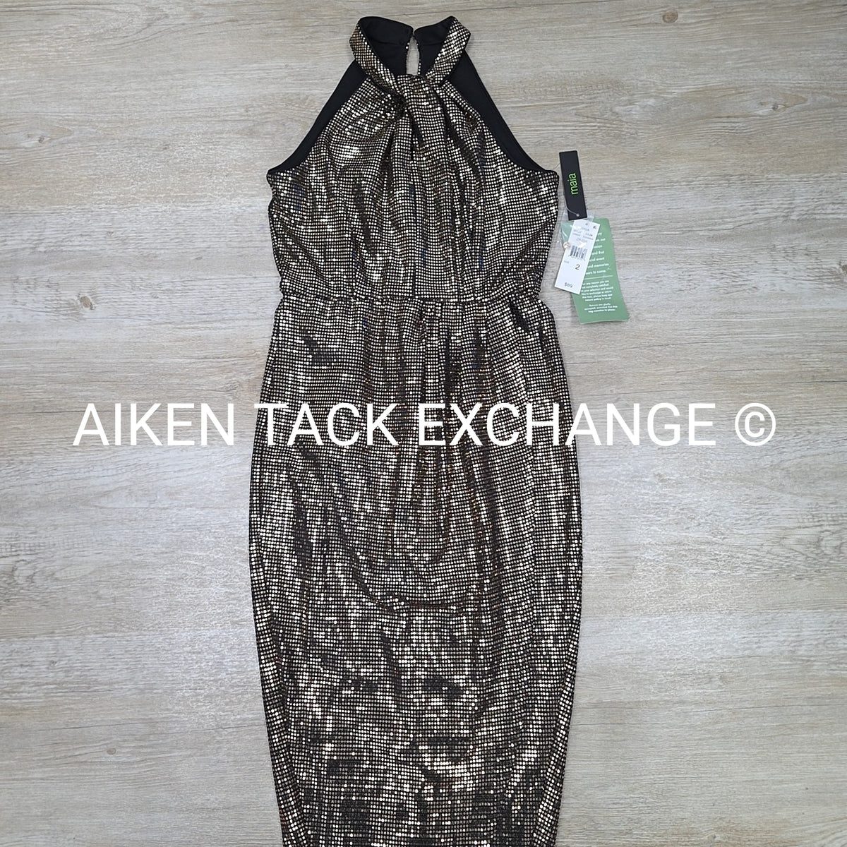 Maia Long Dress, Size 2
