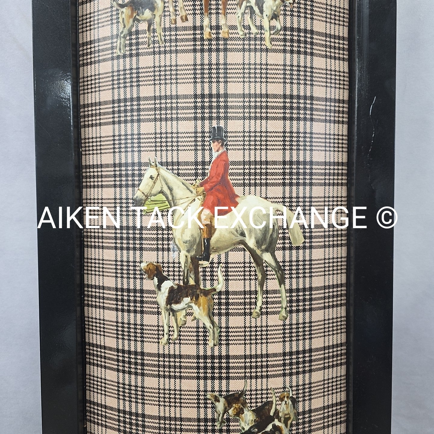 Metal Fox Hunting Wall Decor