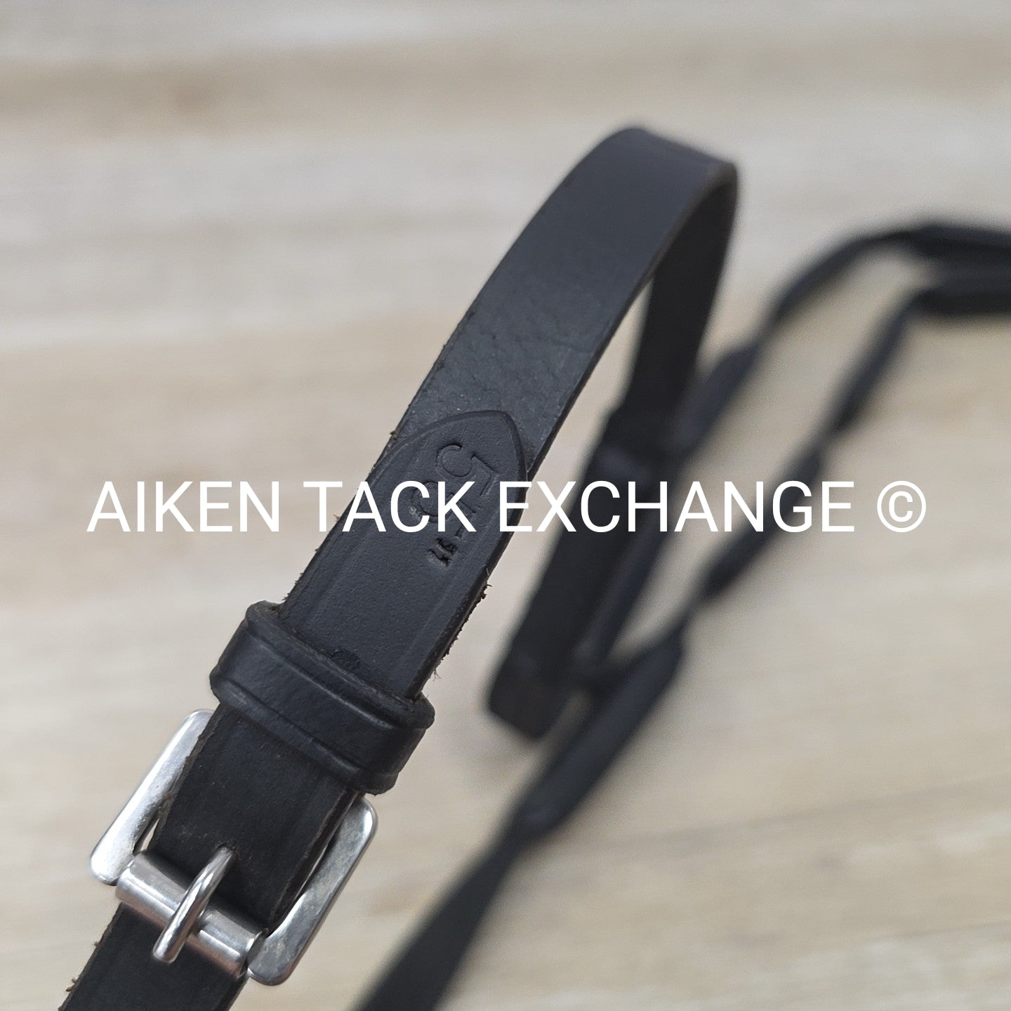 Correct Connect Intermittent Padded Reins, Black, 55"