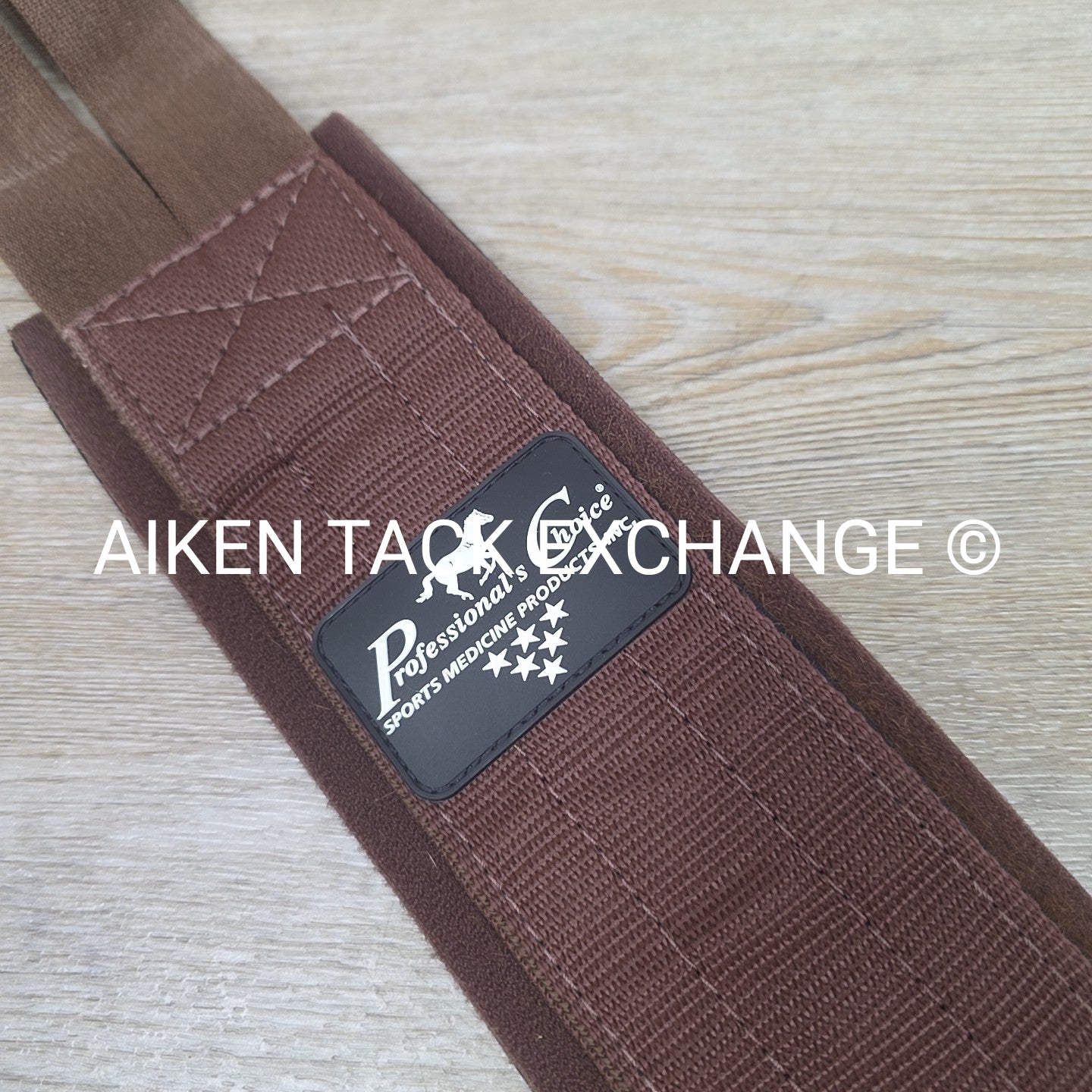 Professional's Choice Double Elastic SMx Girth, Brown, 52"