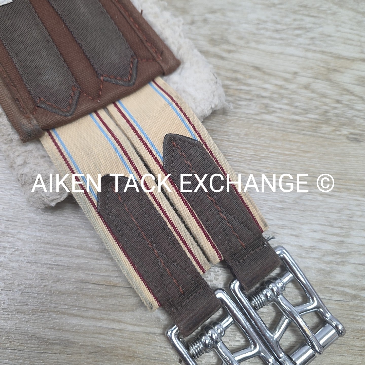 Lettia CoolMax Clik Girth, Brown, 46"