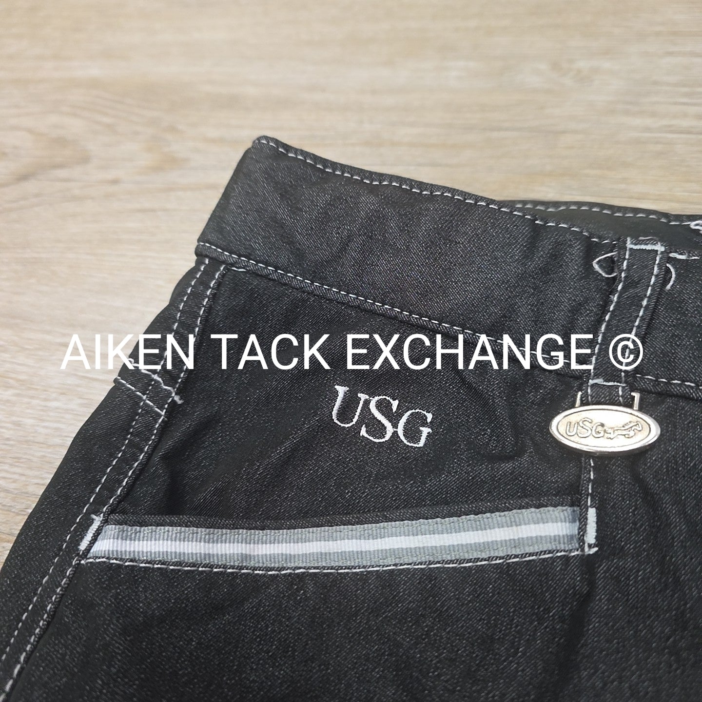 USG by KL Select Silicone Grip Full Seat Breeches, Women's 24 Long