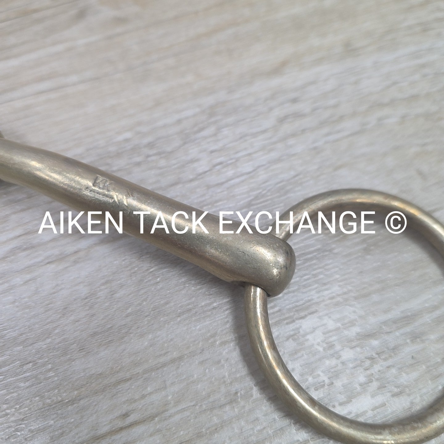 Herm Sprenger KK Balkenhol Shaped Loose Ring Bradoon Bit 6"