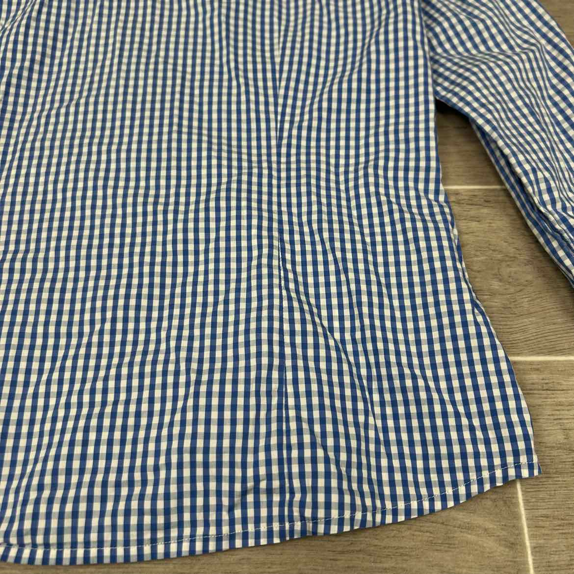 Fior Da Liso Long Sleeve Collared Shirt, Size 10