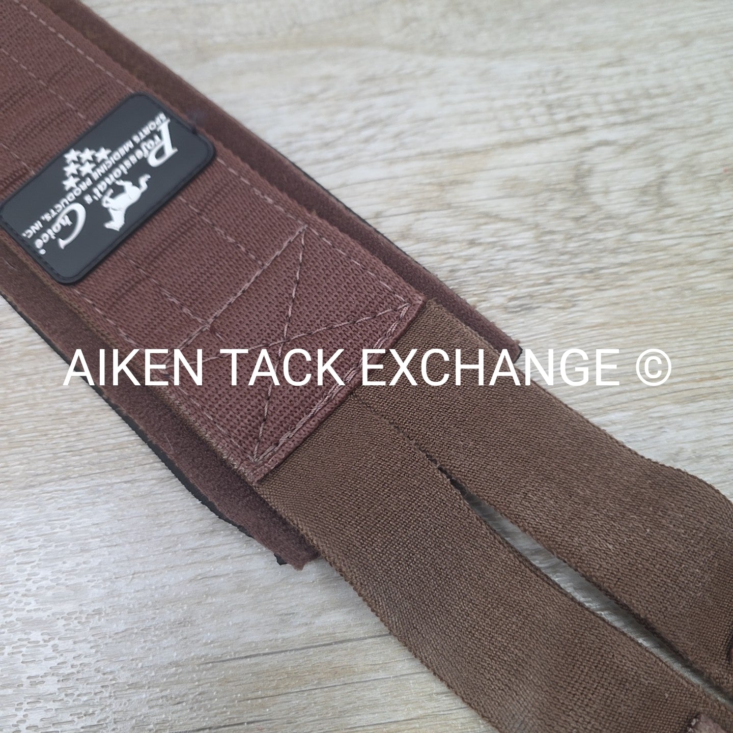 Professional's Choice Double Elastic SMx Girth, Brown, 52"