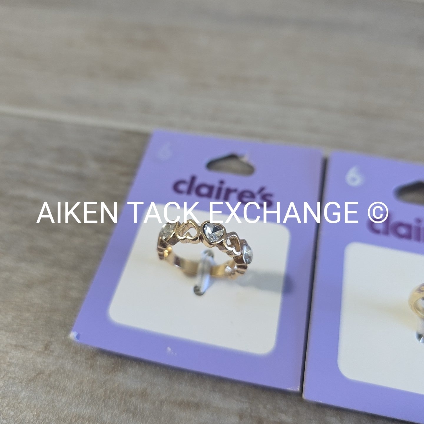 Claire's Rings (2) - Size 6