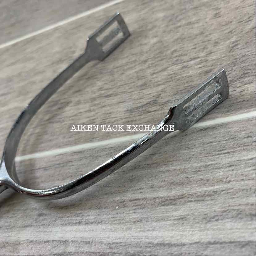 Herm Sprenger Plated Metal Spurs - 1 1/4" / 30mm Beveled Neck