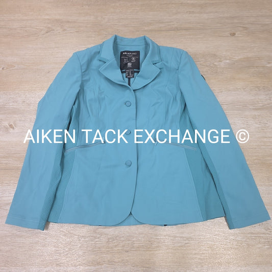 Ariat Galatea Show Coat in Brittany Blue, Women's 12R
