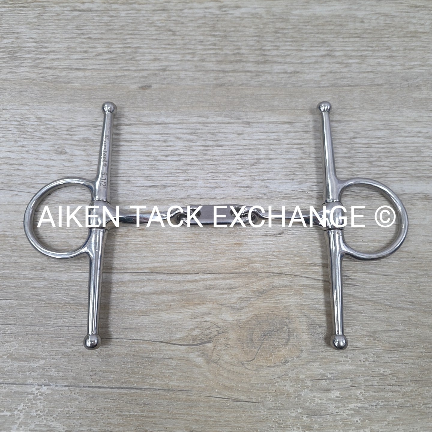 Korsteel Twisted Dr. Bristol Full Cheek Bit 5.5"