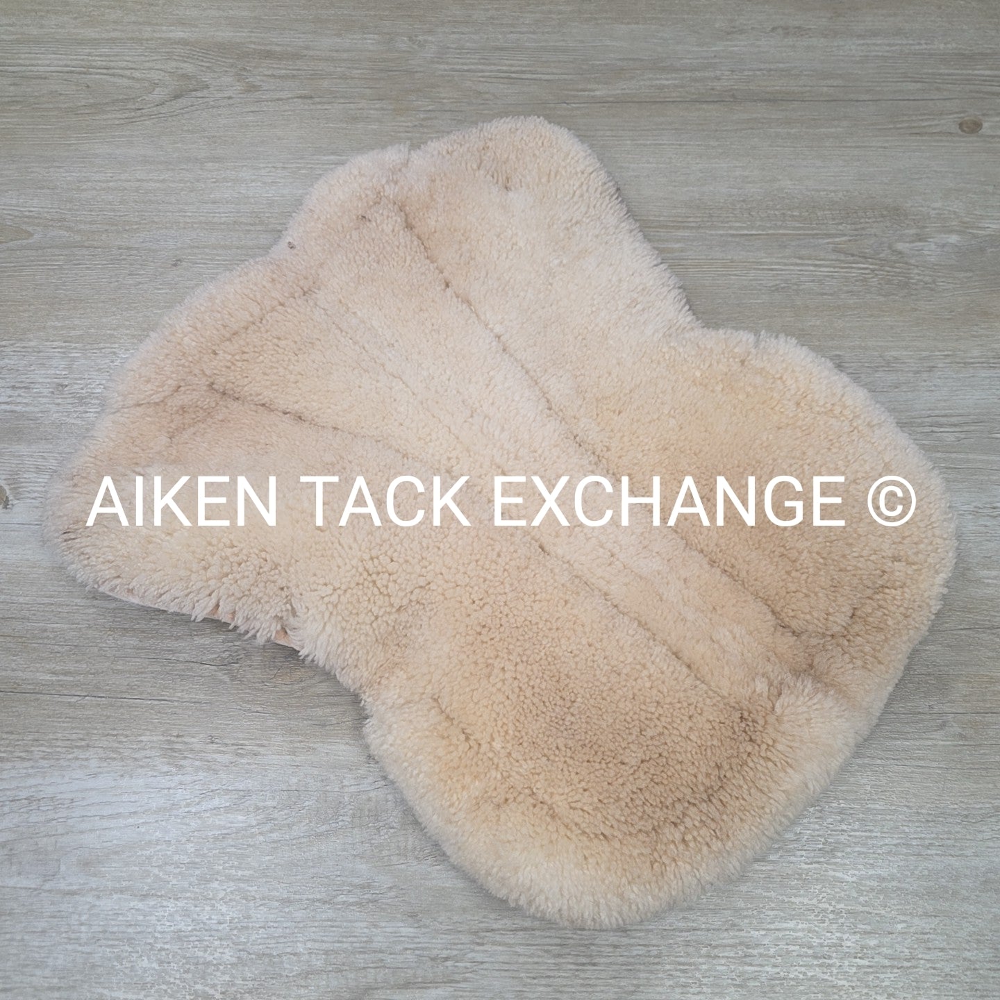 Fleeceworks FXK Rolled Edge Sheepskin Half Pad, Size Large
