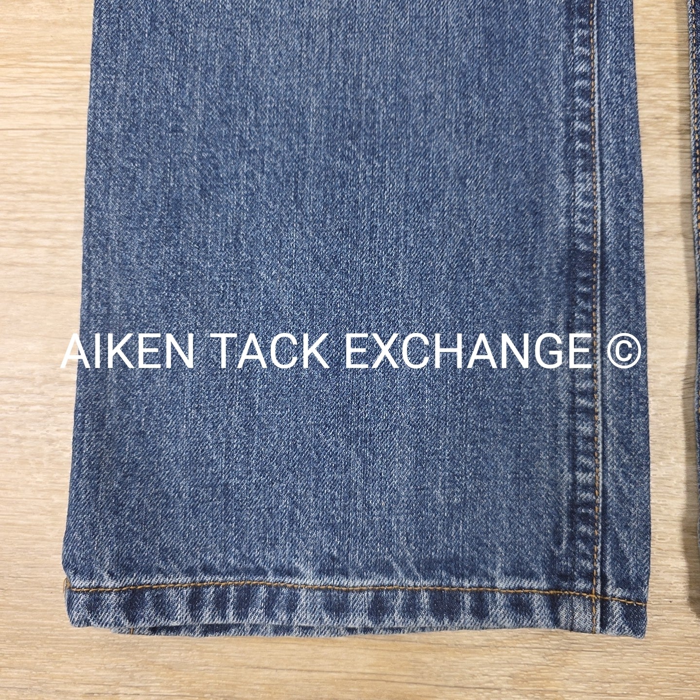 Wrangler Elastic Waist Jeans, Women's 31 x 30 (Size 11)