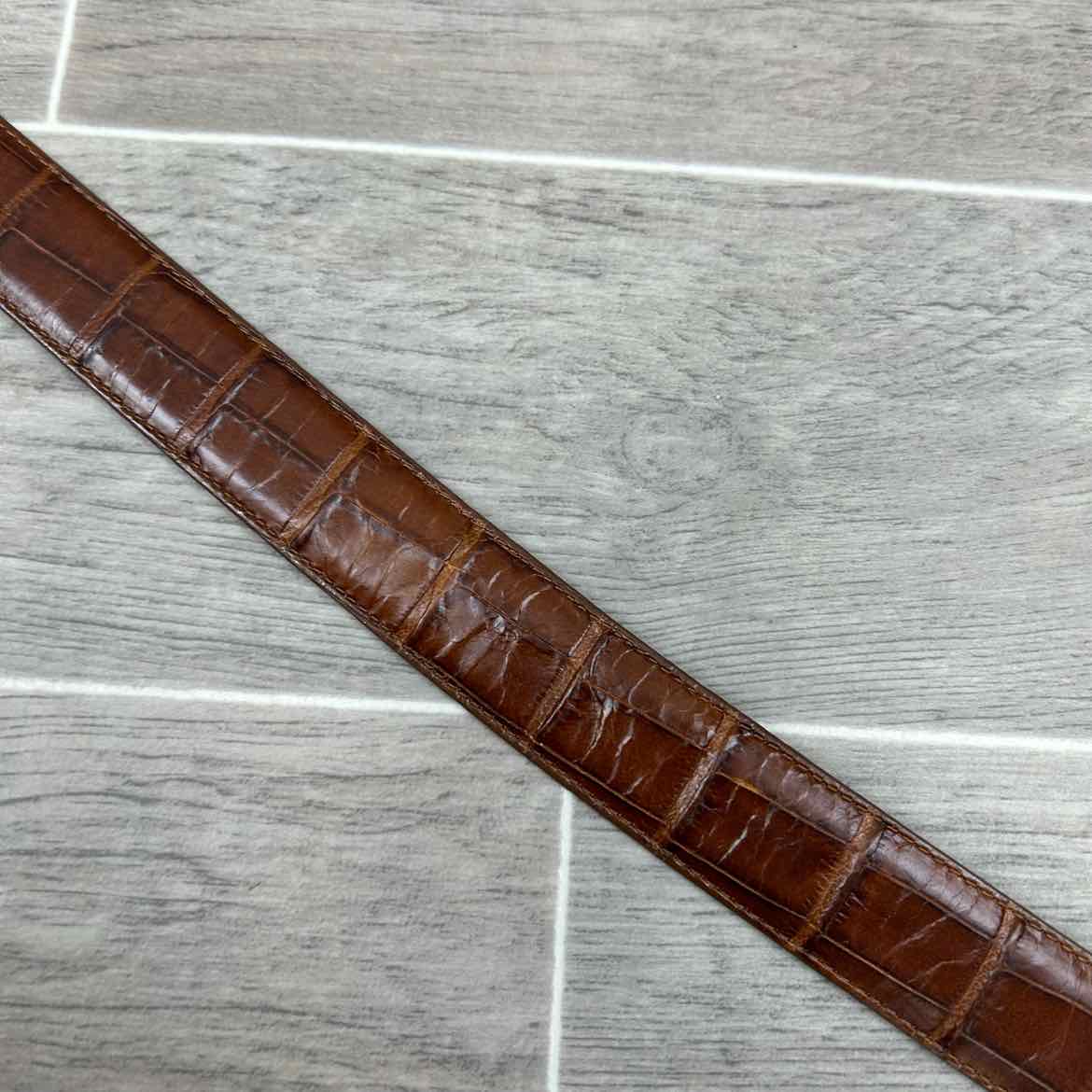 Brighton Belt, Brown, Size Medium