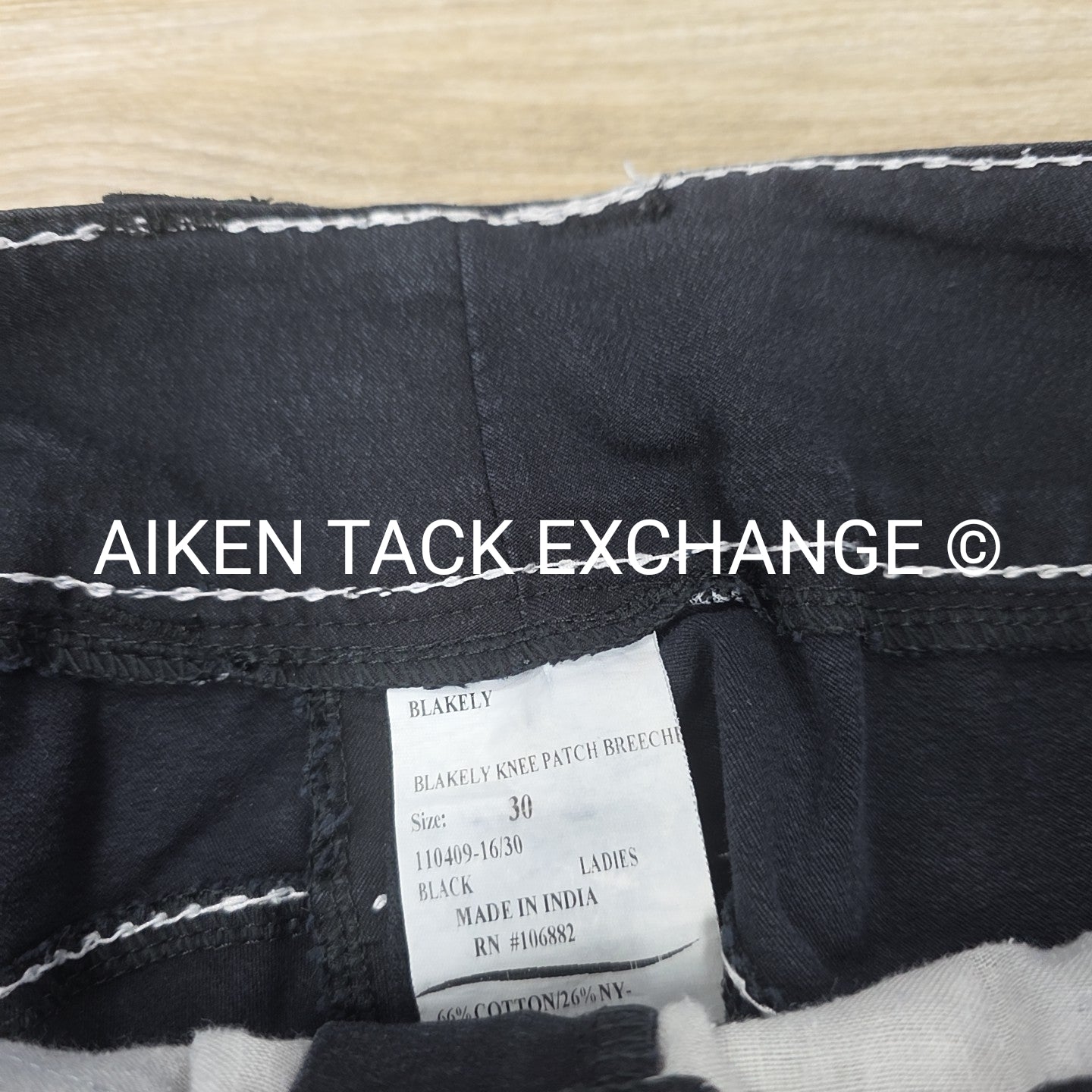 BARGAIN BUNDLE: 2 Pair Equine Couture Blakley Knee Patch Breeches, Size 30