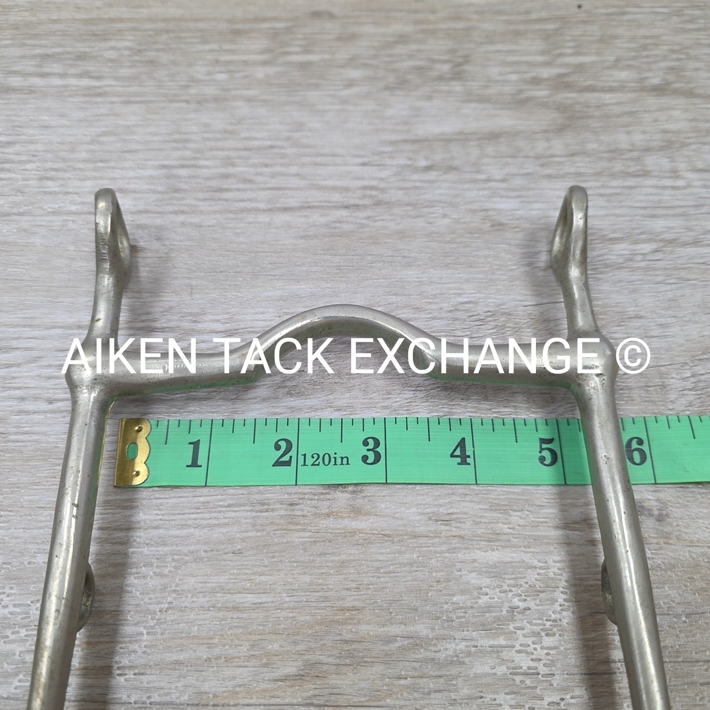 Never Rust Long Shank Bit 5" (No Hooks & Curb Chain)
