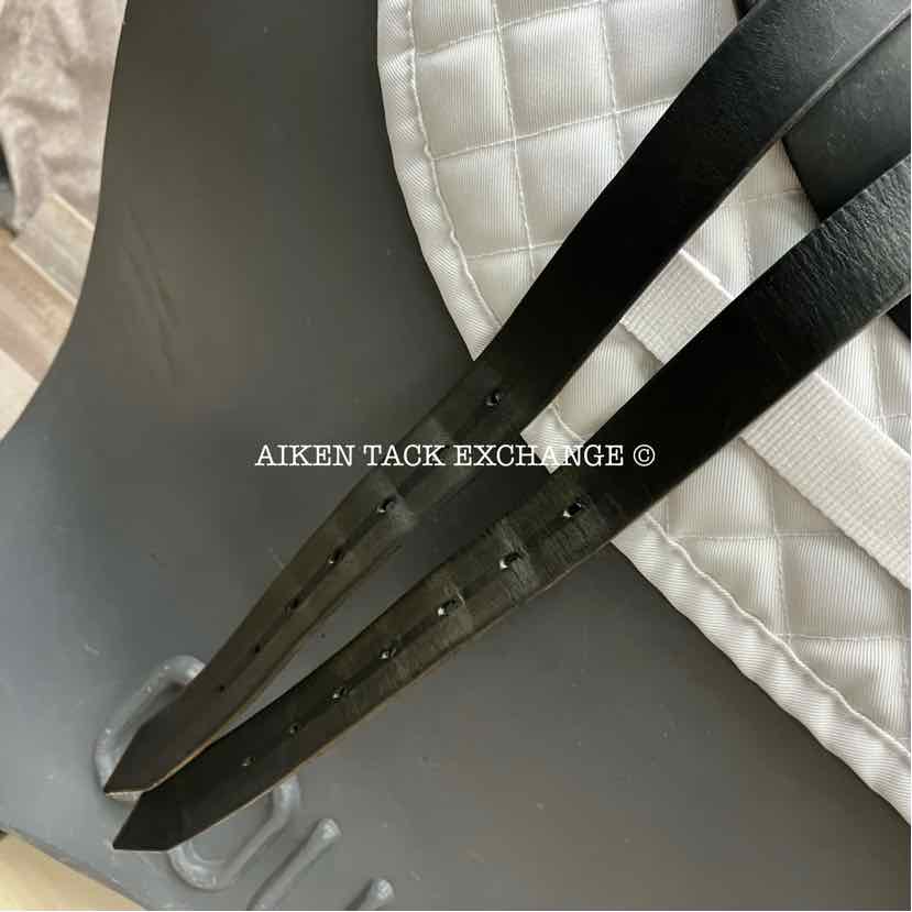 1990 Passier Katrin Dressage Saddle, 17" Seat, Medium Tree, Wool Flocked Panels