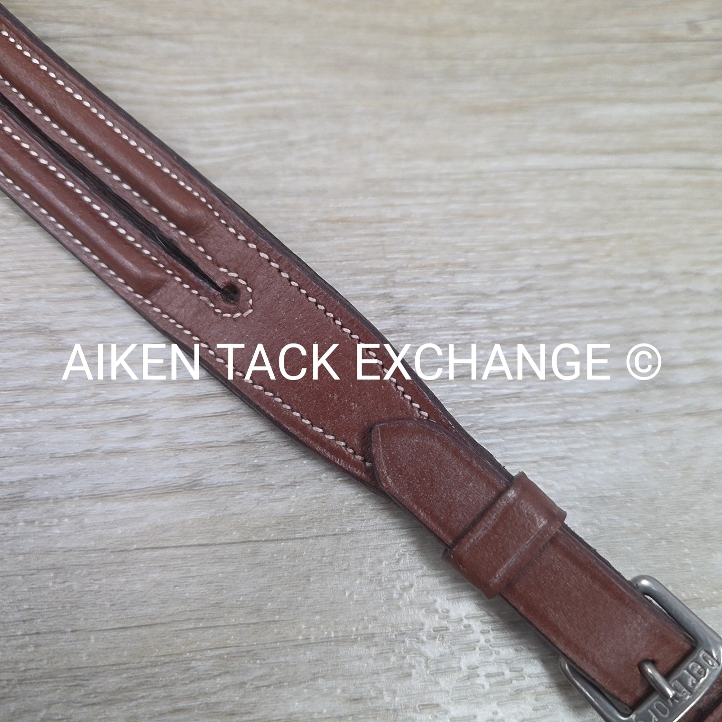 Derby Originals Plain Round Raised Running Martingale Attachment, Brown