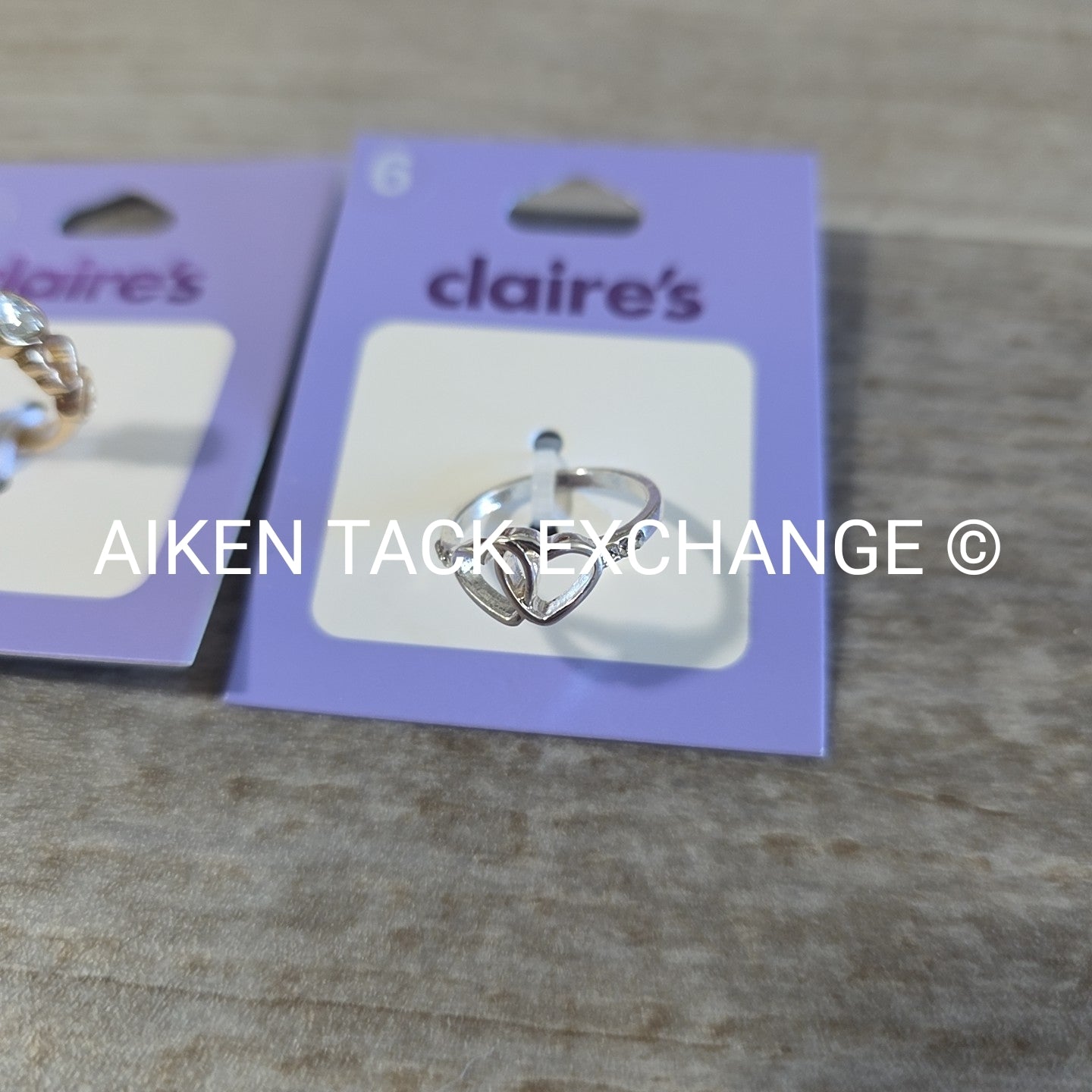 Claire's Rings (2) - Size 6