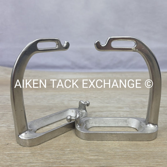 Peacock Safety Stirrups, 4" (No Pads & Bands)