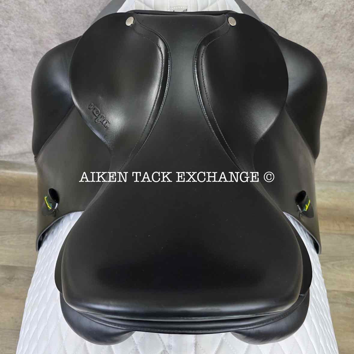 2014 Amerigo Vega Dressage Saddle, 17" Seat, Medium Wide, Wool Flocked Panels