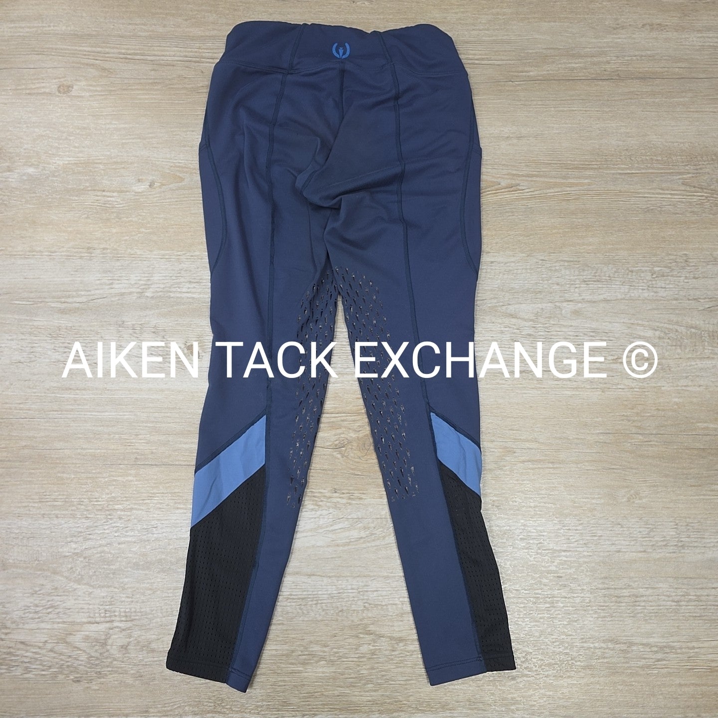 Kerrits Silicone Grip Knee Patch Tights, Size Small