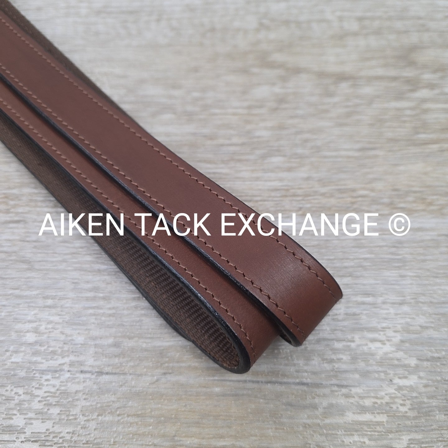 HDR Nylon Lined Stirrup Leathers, Australian Nut, 54"