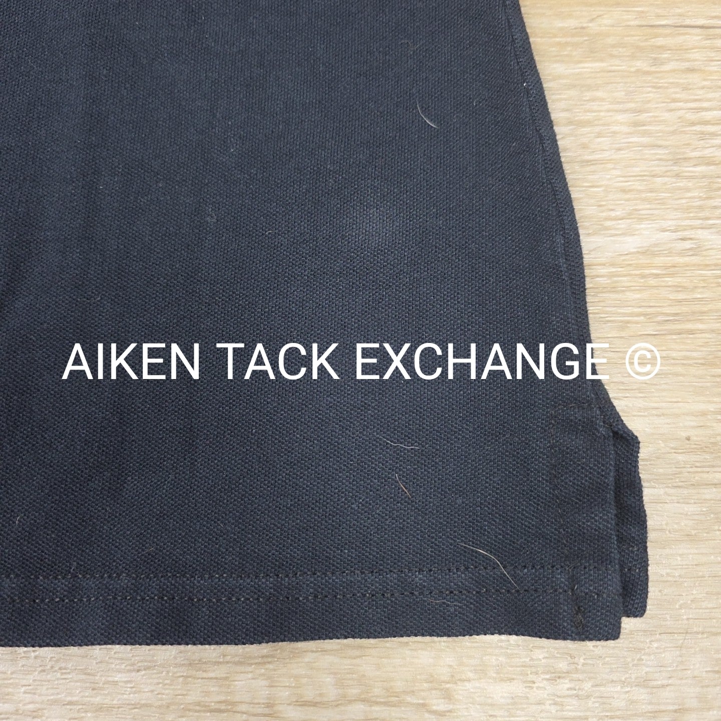 Short Sleeve Collared Polo Shirt with ATE Logo, Women's Size Small