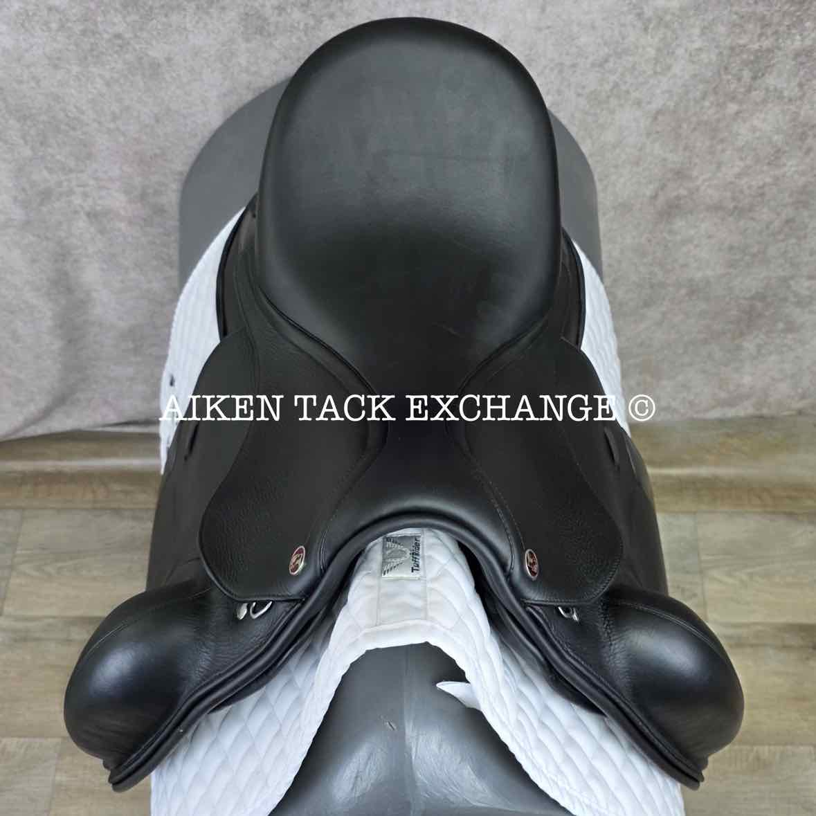 Kieffer Brugge Dressage Saddle, 18" Seat, Medium Tree