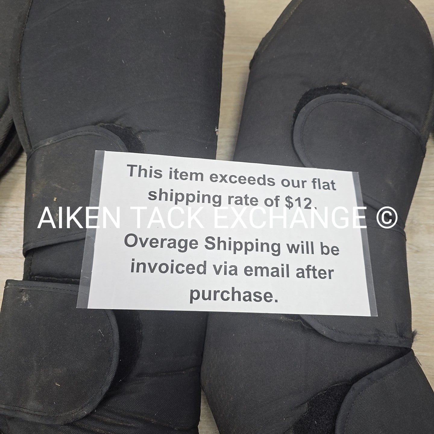 Dover Saddlery Shipping Boots, Front & Hind Set, Size Full