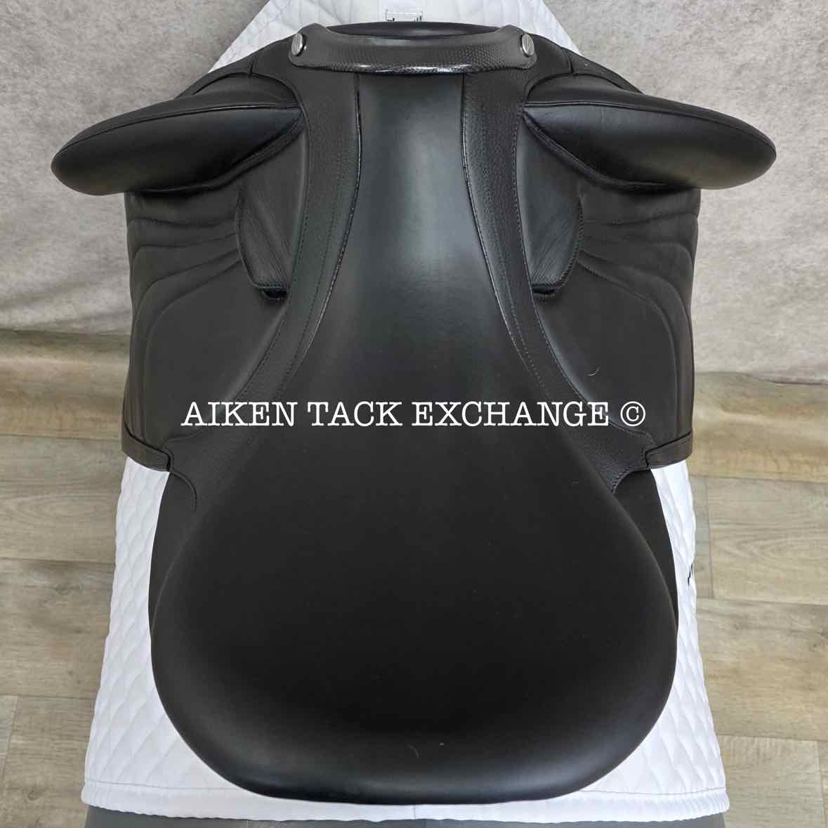 2019 Devoucoux Makila Harmonie Monoflap Dressage Saddle, 18.5" Seat - 004, 2A Flap, Dynamick Tree - Medium, D3D Panels, Full Buffalo Leather