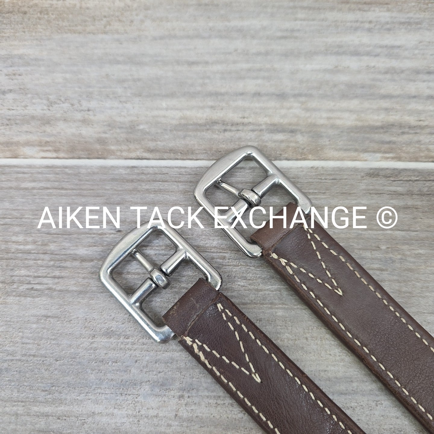 Arion Stirrup Leathers, Brown, Size 54"